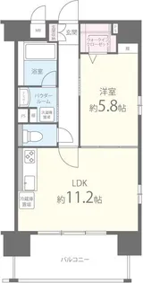 ヴァンドーム梅田北【8階】の間取り