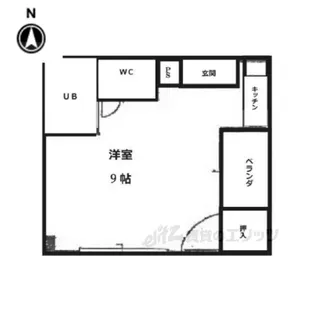 More西洞院【5階】の間取り