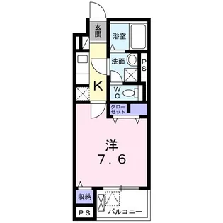 フォレストガーデン小門町【2階】の間取り