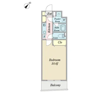 Prime Square【7階】の間取り