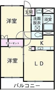 ペリエレジデンス新千葉【4階】の間取り