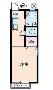イーストヒルズ・A【2階】の間取り