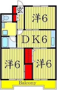 プラザEM【3階】の間取り