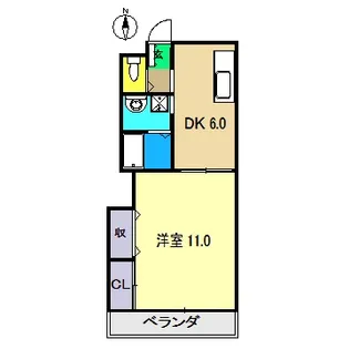 ドリームハウス 2【4階】の間取り