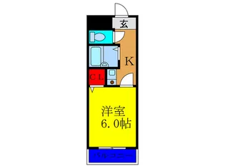 マンションフィオ-レ【2階】の間取り