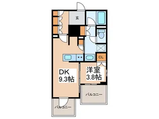 ドレッセ青葉荏田北フロント【2階】の間取り