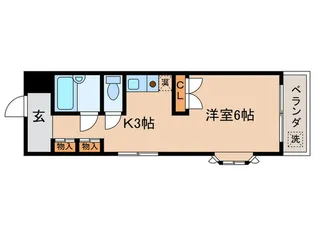 ハイツ西野【2階】の間取り