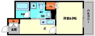 サンライフコート都島【7階】の間取り