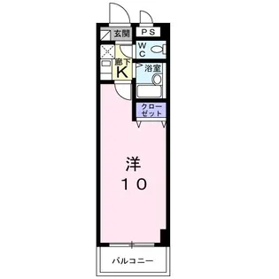 美アザリヤ【3階】の間取り