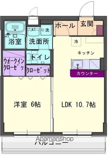 ソラーレ北上花園【1階】の間取り