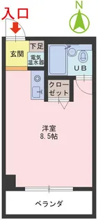 エスポアール文京【3階】の間取り