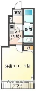 コンフォールK【1階】の間取り