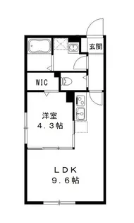 サンシャインみのり台【1階】の間取り