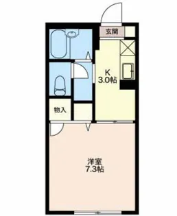 メープルハウス【2階】の間取り