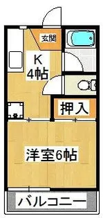 フォーブルイシイB【2階】の間取り