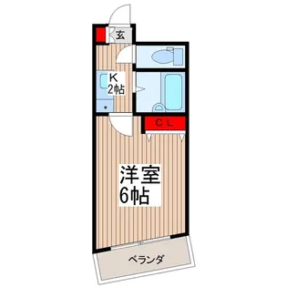 第参みずほ館【4階】の間取り