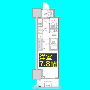 パークアクシス新栄【12階】の間取り