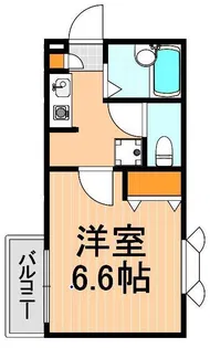 ベルダ・ビレッジオII【2階】の間取り