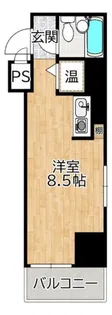 ロジマン御苑【3階】の間取り