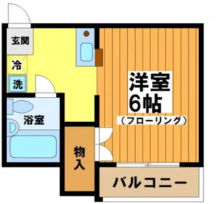 メゾンジョリ【1階】の間取り