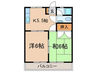 コンフォ-トF【2階】の間取り