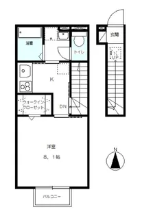 レトワール VI【2階】の間取り