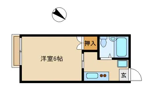 ローレルハイム【1階】の間取り