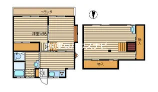 メゾン・ド・ライト【2階】の間取り