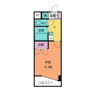 プリマヴェール六番町【5階】の間取り