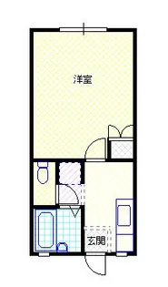 新潟県新発田市中曽根町3【アパート】の間取り
