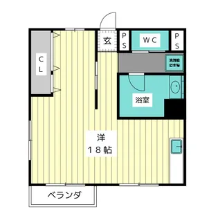 ひまわりやごと【4階】の間取り
