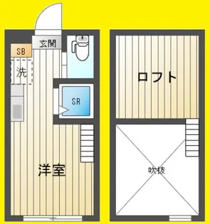 東京都杉並区成田東4【アパート】の間取り