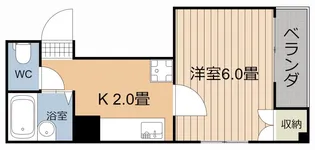 鴨池山元ビル【5階】の間取り