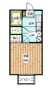 カーサ・ブランカ【2階】の間取り