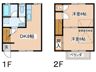 神奈川県中郡大磯町高麗2【一戸建】の間取り