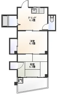 クレセント21【3階】の間取り