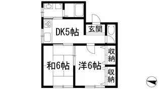 永楽荘【1階】の間取り