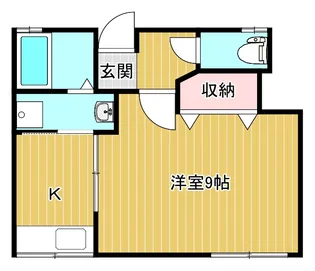 シャルム本間【1階】の間取り