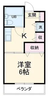 やまざきビル【4階】の間取り