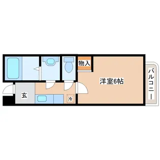 NITTO21 壱番館【1階】の間取り