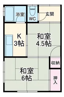 コーポ輪【2階】の間取り