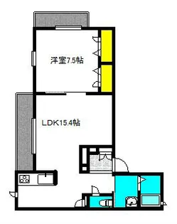 アルフォンス桜の町【2階】の間取り