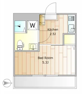 ハイツ新生【2階】の間取り