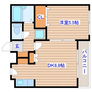 ロイヤルクレストM&S【2階】の間取り