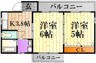アイランドビル15【3階】の間取り