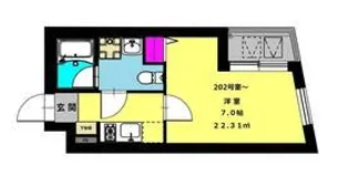 神奈川県横浜市中区石川町1【マンション】の間取り