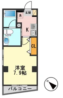 アセット瑞江【1階】の間取り