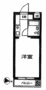 ヴァンハウス白楽【2階】の間取り