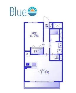 ロイヤル中央【3階】の間取り