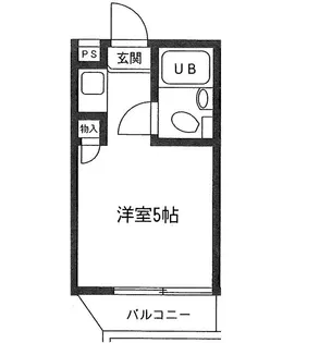 ベルハイム成増【4階】の間取り